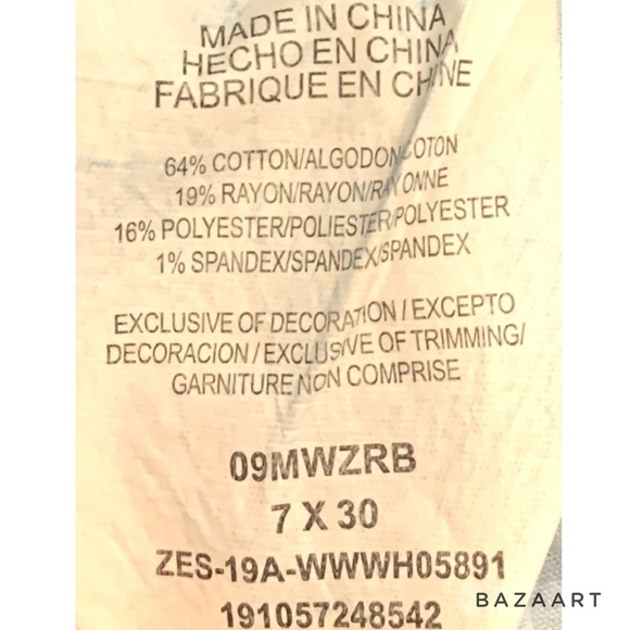 Wrangler womens Boot Cut Jeans Medium Wash Size:7 L 30 - Picture 7 of 7